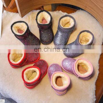 Children's Snow Boots Shiny Sparkle Warm and Comfortable in 8 Colors Baby Shoes Boy Girl Boots Shoes photo-2