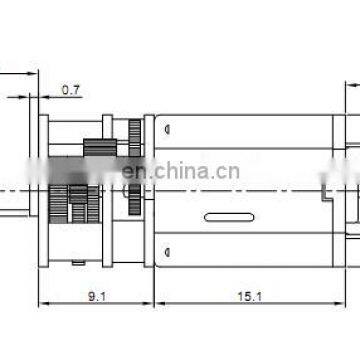10FN20 120rpm 0.25w 1.5v 3v Tiny Gear Box Motor 10mm dc Motor for Small Magic Ball and LED Light Rotating photo-4