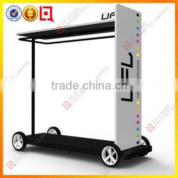 Apparel Accessories Pusher Display Reack