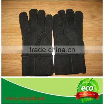 Sheepskin leather work gloves