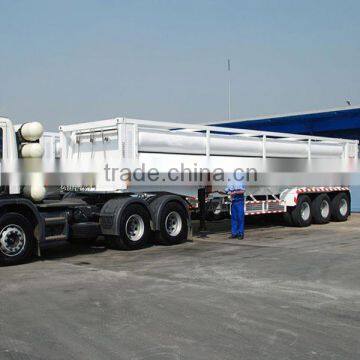 YK flexible-designing capacity 7 tubes used semi trailer