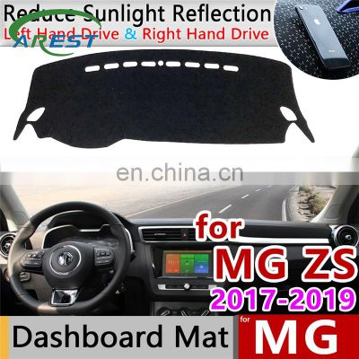 Car Accessories Slip Mat Dashboard Cover Pad Sunshade for MGZS MG ZS 2018 2019 Front Windshield Other 3D Sticker,cover Carpet