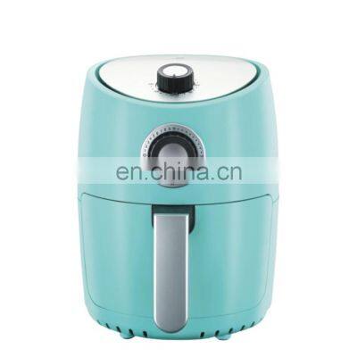 Round shape the newest best 1000W 2.2L no oil electric air fryer