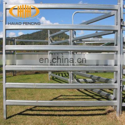 Hot sale oval welded metal farm fence hot dipped galvanized cattle panel