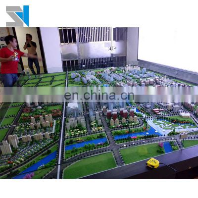 Professional scale architectural model maker from China for city development