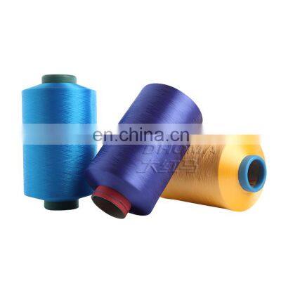 Non twisted intermingled polyester filament yarn 150D for webbing