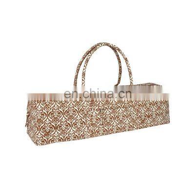 Bulk Price 100% Cotton Canvas Custom Printed Yoga Kit Bag Indian Manufacturer