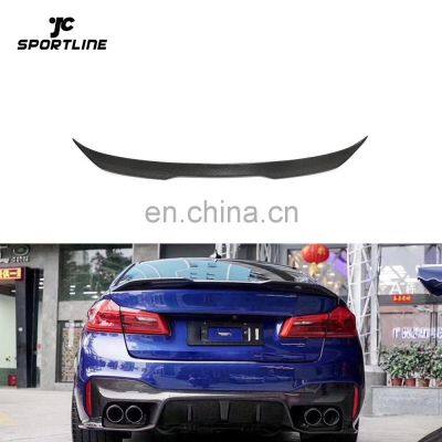 Carbon Fiber F90 M5 Ducktail Spoiler for BMW G30 G31 G38 520i 530i 540i M Sport 18-19