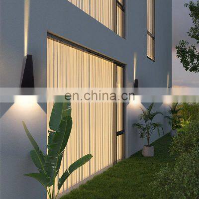 Modern and Simple Outdoor Rainproof Aluminum Led Wall Lamps for Decoration