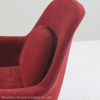 Modern High Quality Solid Wood Upholstery Furniture Petit Chair High Quality Lounge Chairs photo-3