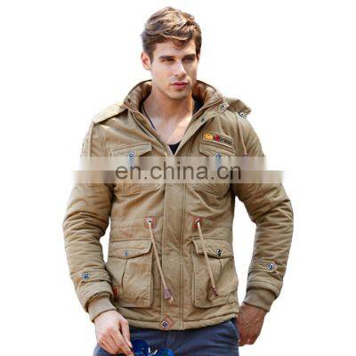 Wholesale custom-made new men's cotton coat winter warm windproof cashmere thick Korean version of cotton coat men