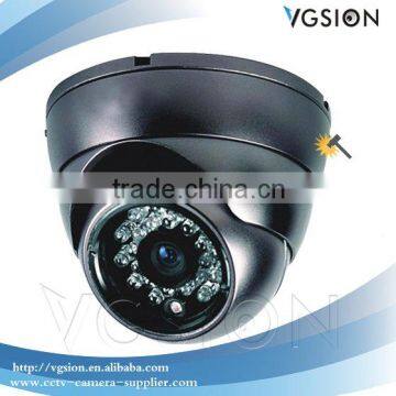 2.5" Anti-Vandal security dome camera IR 25M, 6mm board lens