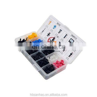 Clips Car Bumper Screw Rivet Assorted Auto Plastic 280pcs photo-2