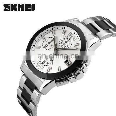 Men Watches Fashion Top Brand Luxury SKMEI 9126 Men Casual Sport Wristwatch Chronograph Business Quartz Watch Relogio Masculino photo-4