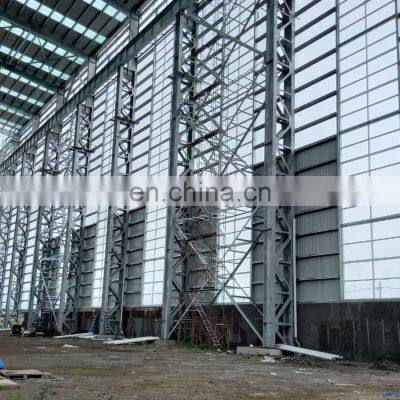 China prefab warehouse steel structure buildings/prefabricated hangar/warehouse workshop