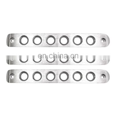 Door Grab Handle Inserts For 2 Doors Jeep Wrangler JK/JKU 2007-2018 Door Push Button Knobs Cover Aluminium Handle