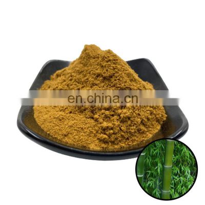 100% natural bamboo leaves extract bamboo leaf extract powder bamboo leaf extract