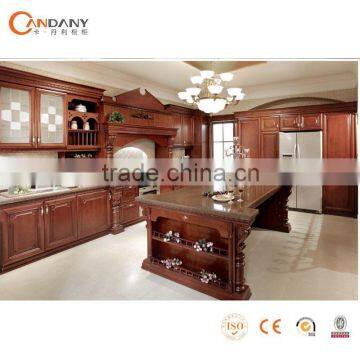 American style traditional solid wood kitchen cabinet design, kitchen cabinet vinyl wrap