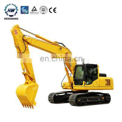 Digging Machine Farm Wheel Backhoe Shovel Digger Trencher Tractor Excavator China 21.5T for Sale