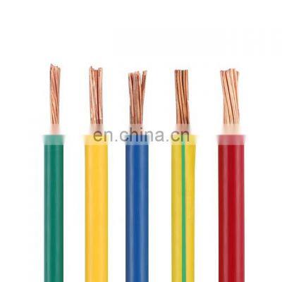 PVC copper BVR 1.5mm 2.5mm 4mm 6mm 10mm Cord Nylon Electric Building Cable house power Wire wires cables