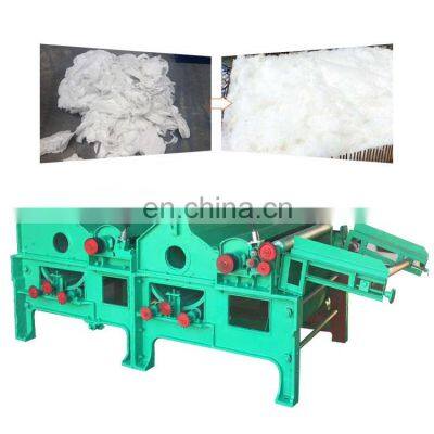 New durable 500kg/h waste cloth recycling and processing machine polyester wadding fiber opening machine