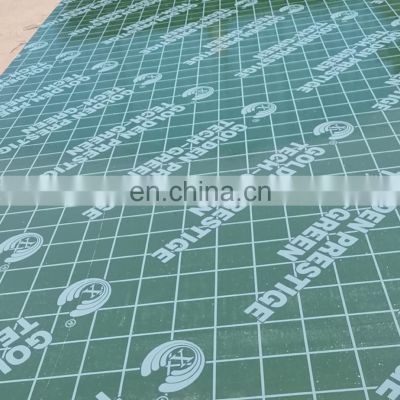 Marine plywood for construction Concrete shuttering board Green pp plywood 1220*2440*18mm