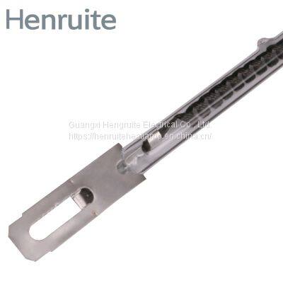 570mm 1500w Carbon Fiber Heating Lamp Mediumwave Infrared Heater Lamp photo-3