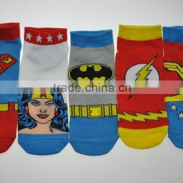 Boys comic ankle socks. 5 - Pack