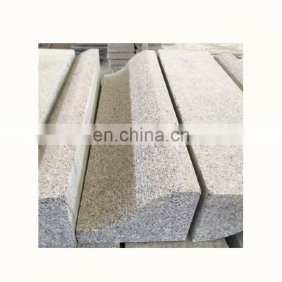 curve granite kerbstone, natural grey granite kerbs