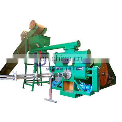 Ram type sawdust briquette equipment