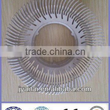 LED aluminium extrusion&machining heat sink