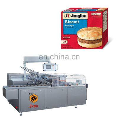 Tea Bag Cartoning Packing Machine Small Milk Biscuit Box Packaging Cartoning Machinery