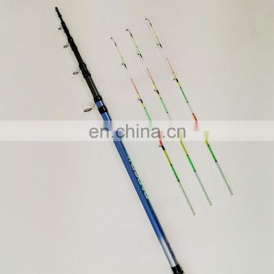 Pure carbon fiber tele feeder rods 3.0m 4.0m with 3 action tips