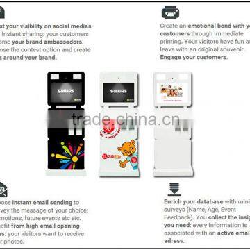 Popular Portable Touch Screen Advertising Photo Booth photo-2