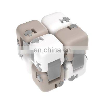 Xiaomi Mitu Spinner Colorful Building Blocks Finger Fidget Decompression Toy Puzzle Assembling Cube Finger Spinner Toy photo-3