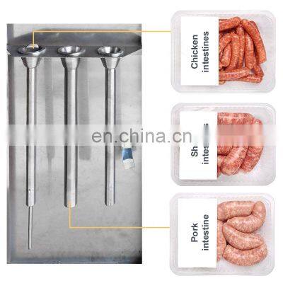Stainless Steel Hydraulic Automatic Sausage Stuffer Machine Vacuum Sausage Filler Industrial for Sale photo-4