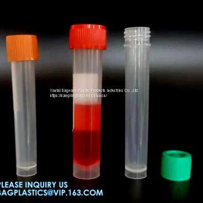 Medical 10ml Plastic Sampling Collection Tube Disposable Vacuum Blood Collection Tube, Factory Price Plastic 10ml 20ml Medical Vacuum Blood Sampling Collection Tube photo-5
