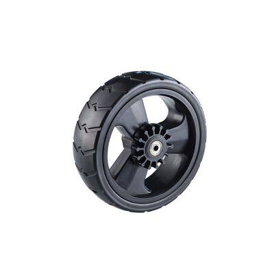 High Quality Lifting Solid Rubber Wheel PU Foam Wheel for European Market