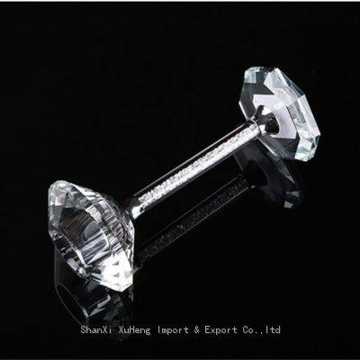 Popular Wholesale Wedding Candelabra Weddings Centerpieces K9 Crystal Glass Candlestick Candle Jars Candle Holder photo-2