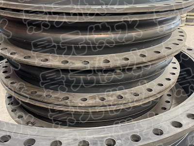 Large Flanged EPDM Flexible Rubber Joint With Acid and Alkali Resistance photo-3