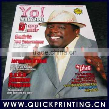 2014 Printing magazine/small quantity magazine printing