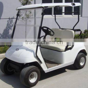 white four seats golf car FOR SIGHSEENTING