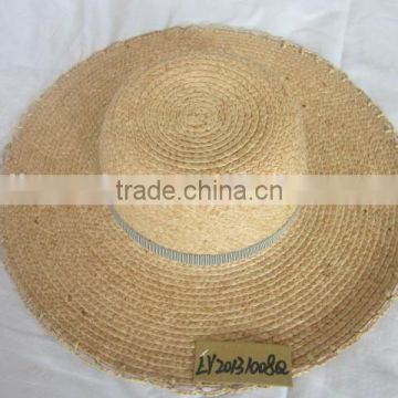 fashion design ladys crochet paper straw hat