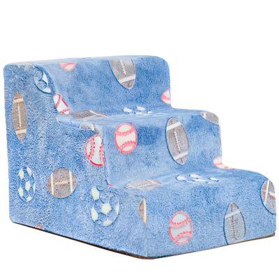 Glow-in-the-Dark Pet Play Toy Steps Stairs Dog Cat Training Toy Bed Ladder for Sofa Climbing Ramp for Small Pets Stairs for Couch photo-2