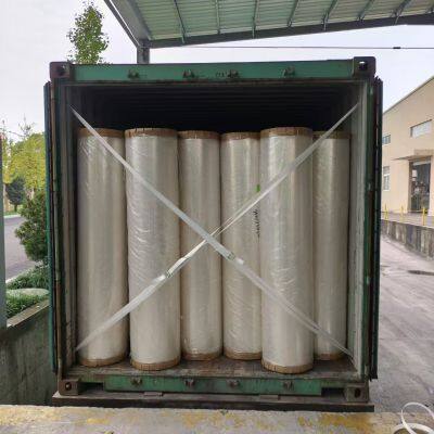 BOPP Film Jumbo Roll Inner side corona treated, Inner paper roll standard 76mm for Tape Industry