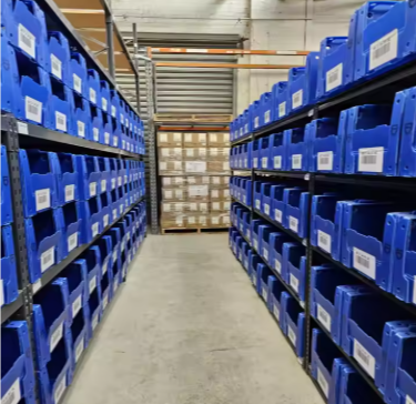 Modulare PP-Wellenwarehouseschalen – stapelbare und anpassbare Lagermöglichkeit photo-5