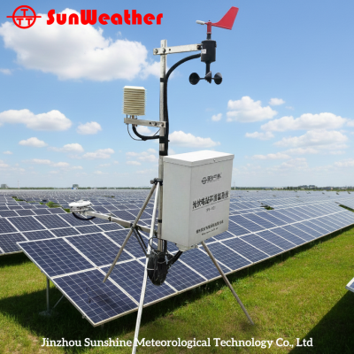 PC-4 Environment Sensor for PV Power Plant-Weather Station, Wind Speed, Solar Radiation, Atmospheric Pressure, Rainfall