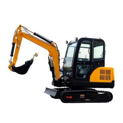 0.8 Ton Mini Digger with Blade and Bucket for Agricultural and Construction Use