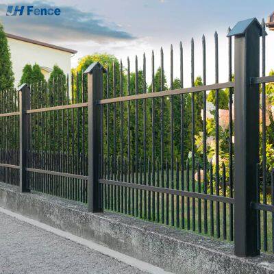 3.0m Low Carbon Steel Powder Coated Modern Security Fencing 3D Eco-Friendly Easily Assembled Yard Fence Rodent Proof Waterproof