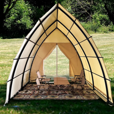 Camping Tent With Reinforced Seams & 1-Year Warranty Against Manufacturing Defects